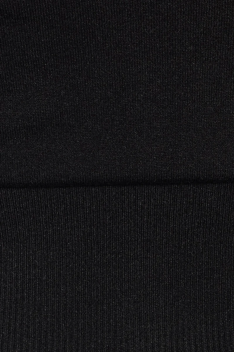 Cardigan épuré à taille cintrée