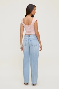 Sculpt Cap Sleeve T Shirt