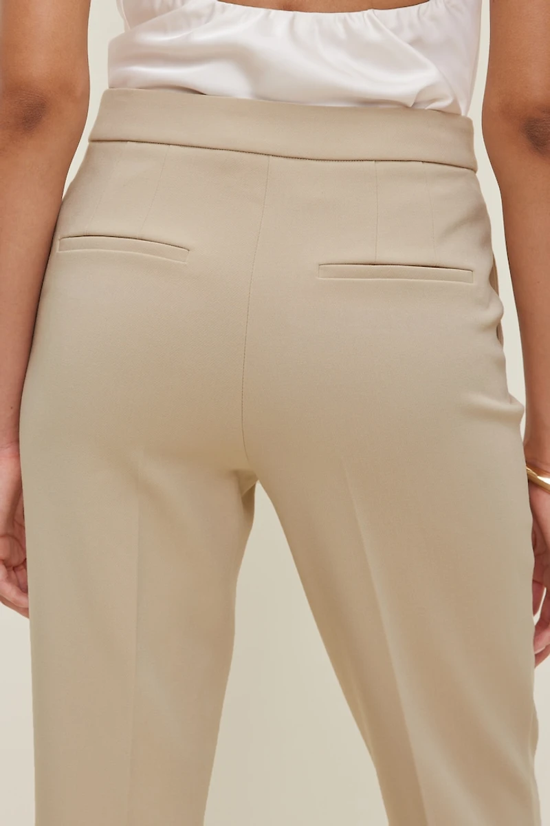 High Rise Slim Fit Pants