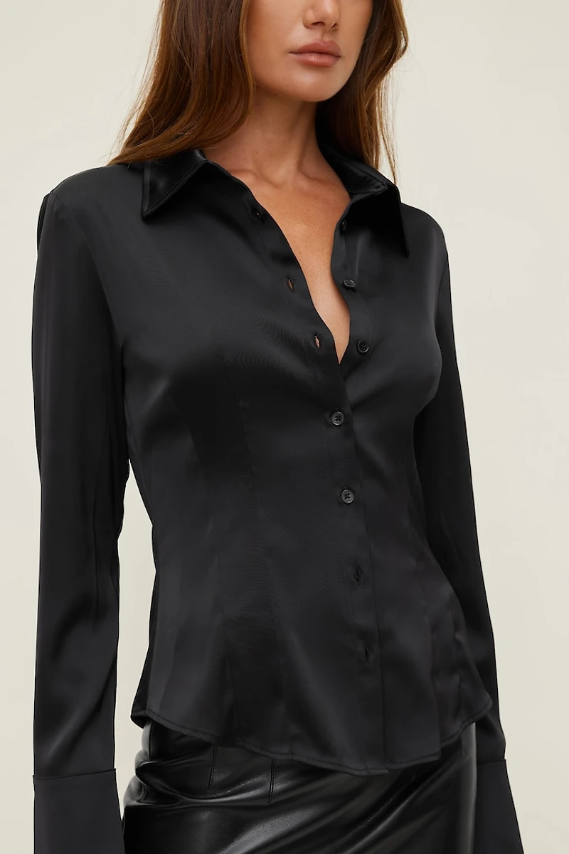 Kyra Satin Shirt