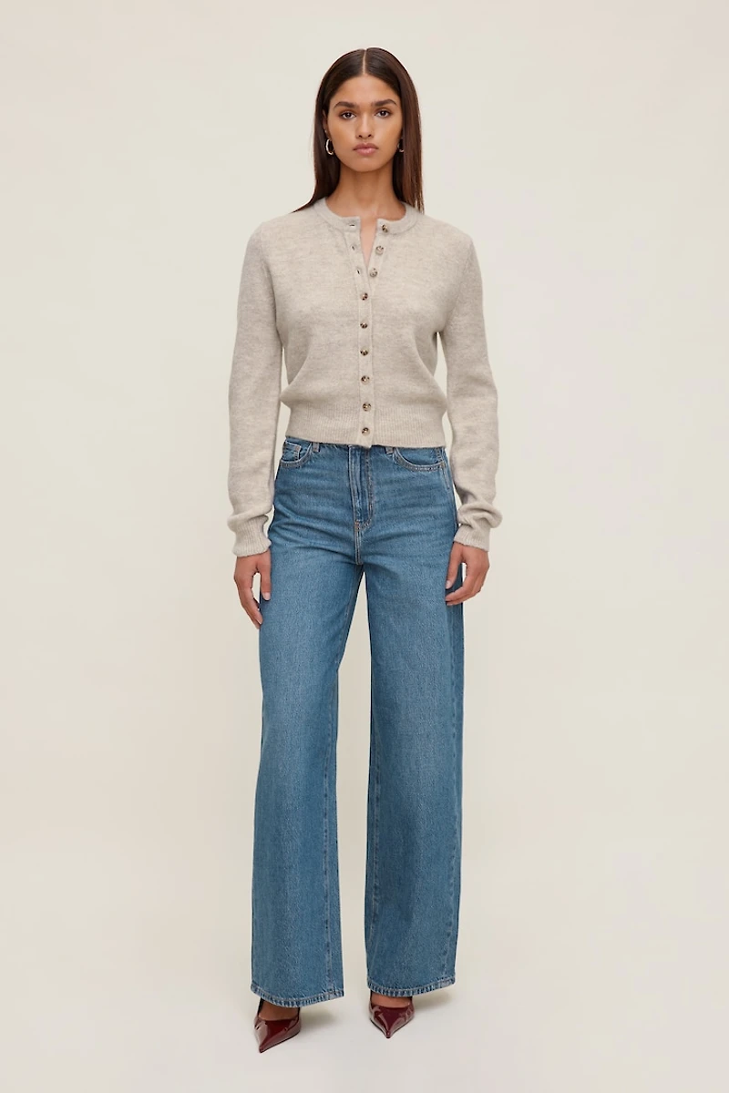 Rebecca Crewneck Cardigan