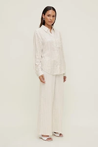 Isla Oversized Linen Shirt