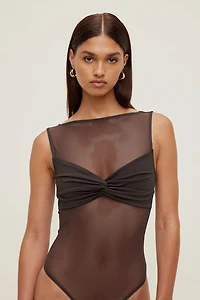 Kai Sheer Mesh Bodysuit