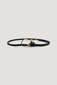 Irregular Buckle Wrap Belt