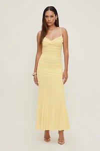 Delphi Mesh Maxi Dress