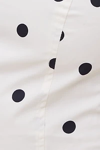 Cropped Poplin Tank Top
