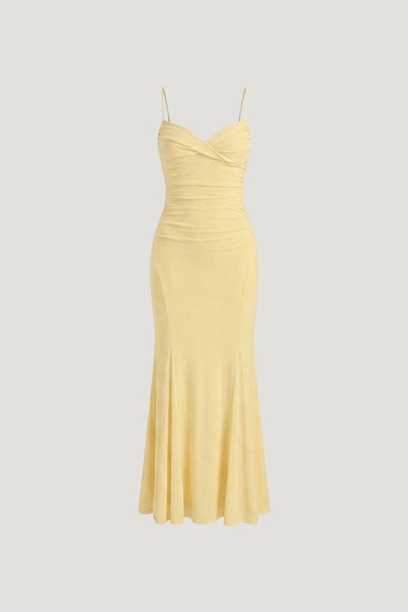 Delphi Mesh Maxi Dress