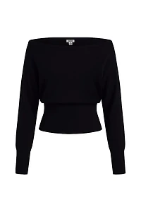 Off Shoulder Reset Long Sleeve Top