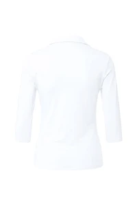 Haut polo à manches 3/4 Sleek