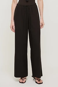 Leo Linen Wide Leg Pants