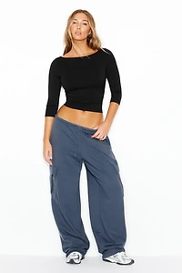 SoftTerry™ Barrel Cargo Pants