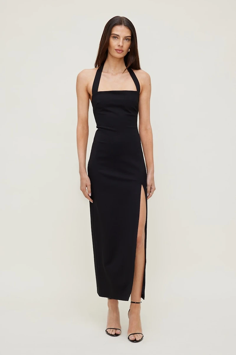 Robe maxi en point de Rome Miya