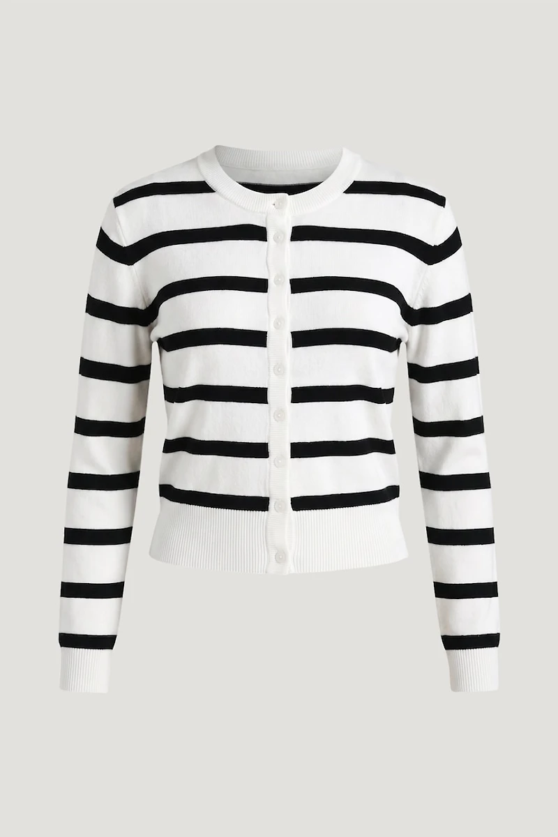 Rebecca Crewneck Cardigan