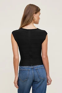 V Neck Bandage Top