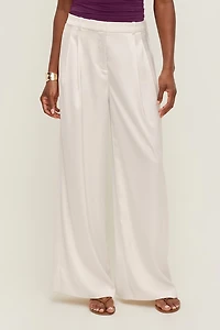Satin Wide Leg Pants