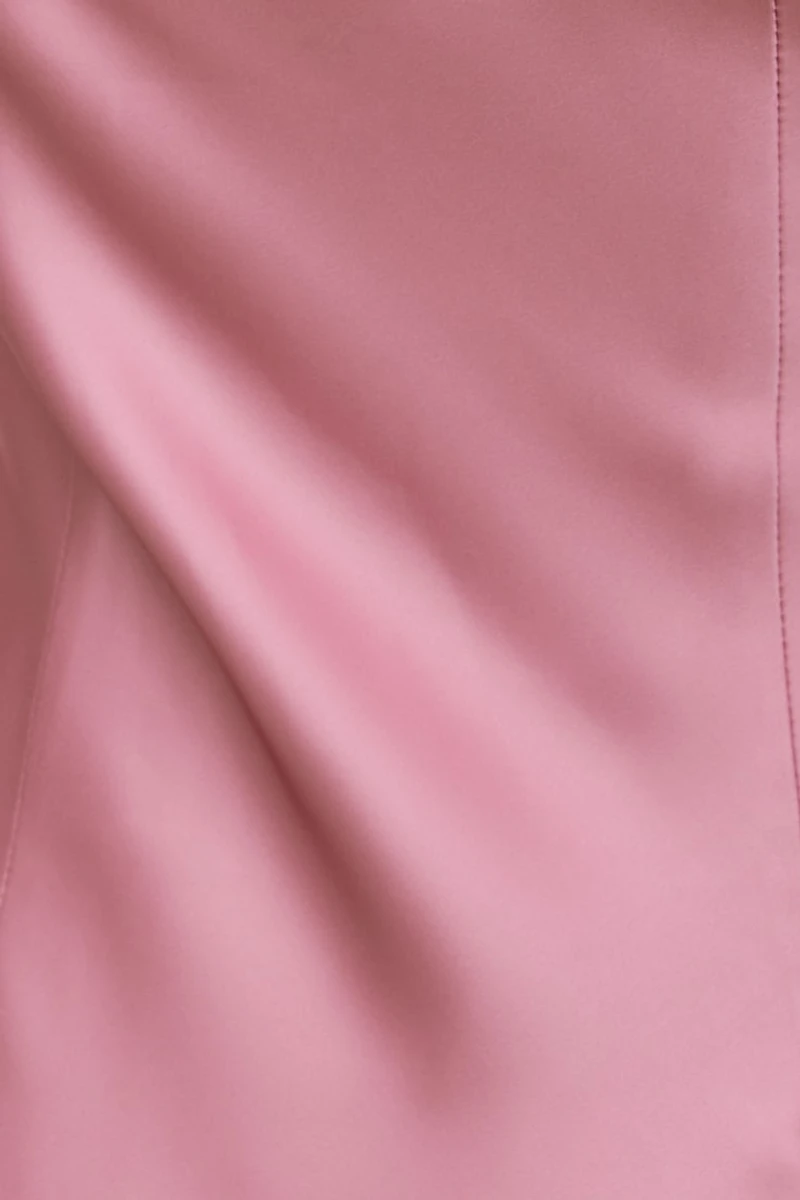 Aubrey Satin Maxi Dress