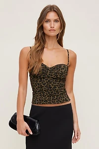 Monet Mesh Top