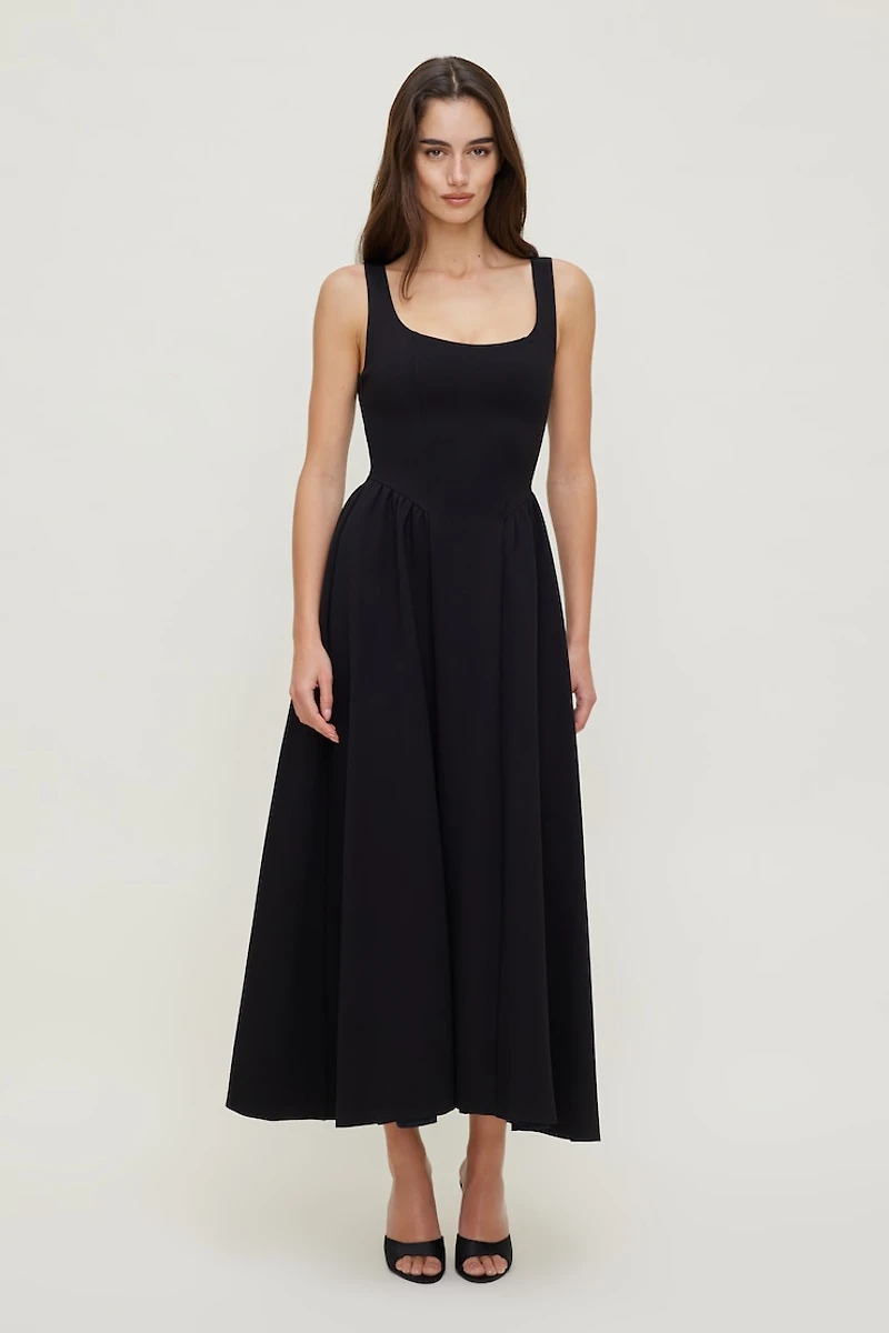 Irina Ponte Midi Dress