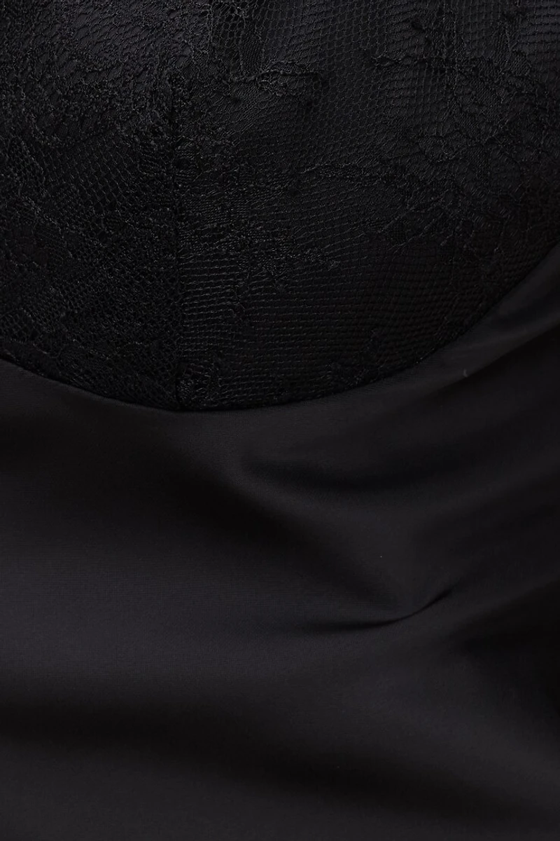 Satin Lace Cami Top