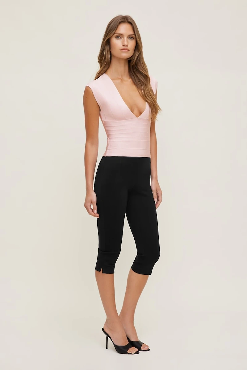 V Neck Bandage Top