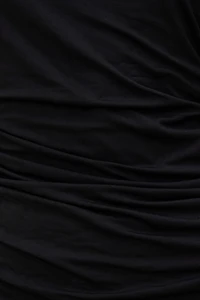 Draped Long Sleeve Top