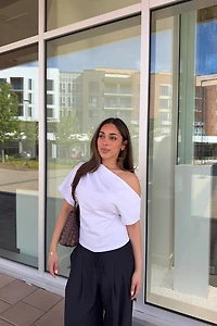 T-shirt en coton et spandex Alexa