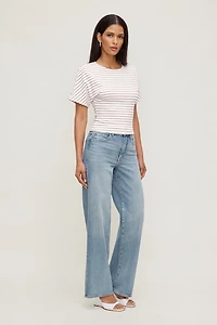 Andrea Striped Cotton T Shirt