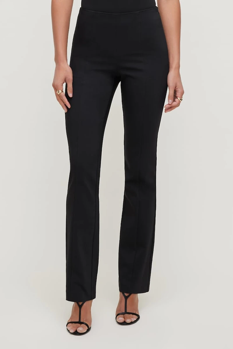High Rise Slim Bootcut Pants