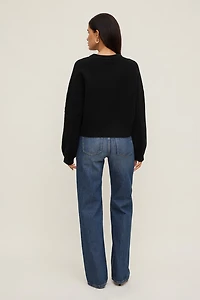 Rylie Balloon Sleeve Sweater
