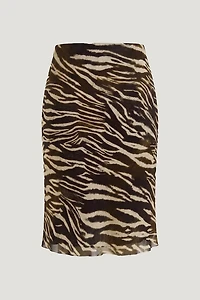 Esther Georgette Midi Skirt