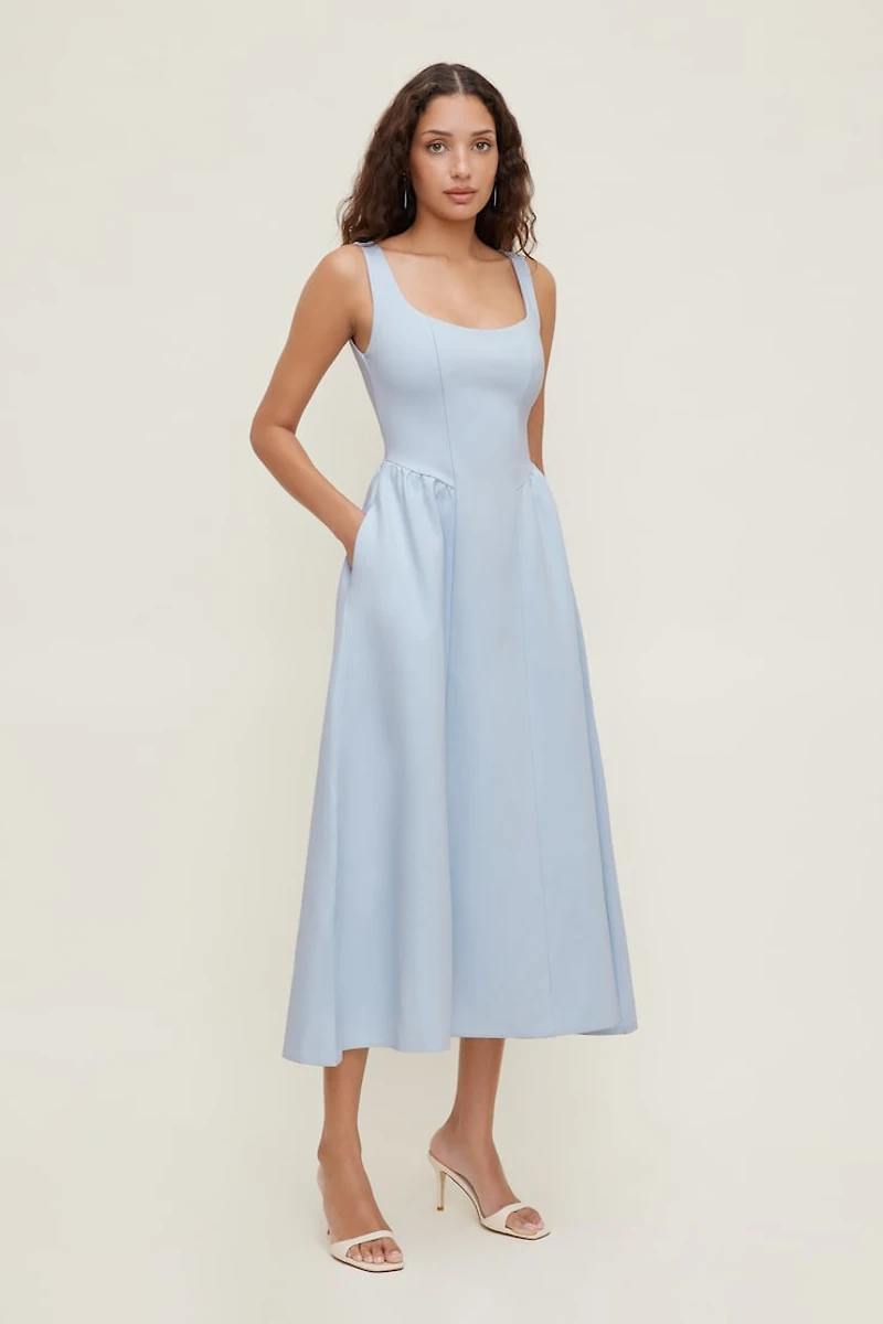 Irina Ponte Midi Dress