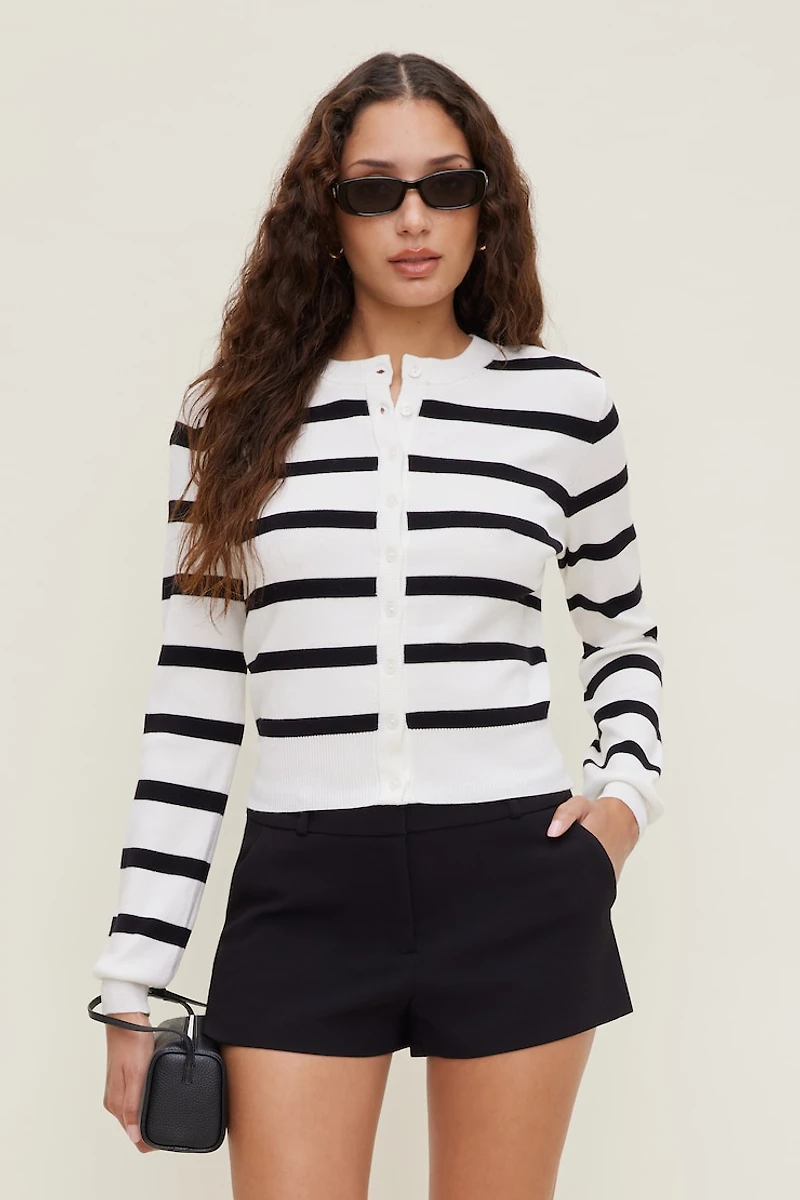 Rebecca Crewneck Cardigan