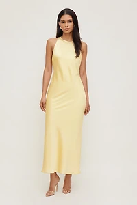 Andy Satin Maxi Dress