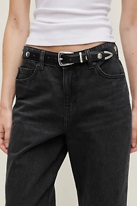 Studded Western Belt