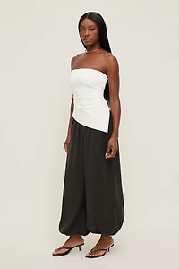 Slit Ponte Tube Top