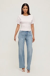Andrea Striped Cotton T Shirt