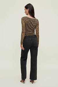 Stella Mesh Long Sleeve Top