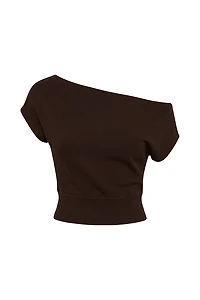 StretchTerry™ Off Shoulder Top