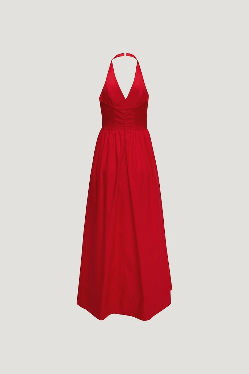 Taylor Poplin Maxi Dress