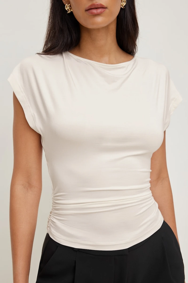Flutter Sleeve Top