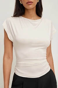 Flutter Sleeve Top