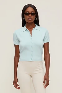 Polo Cardigan