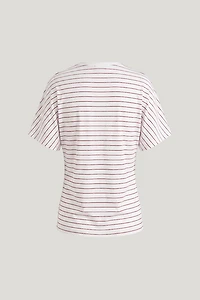 Andrea Striped Cotton T Shirt