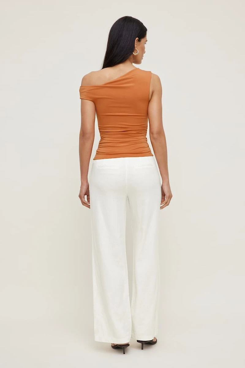 Yasmin Linen Straight Leg Pants