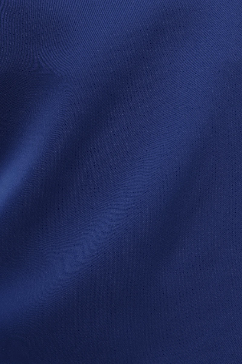 Single Shoulder Satin Top