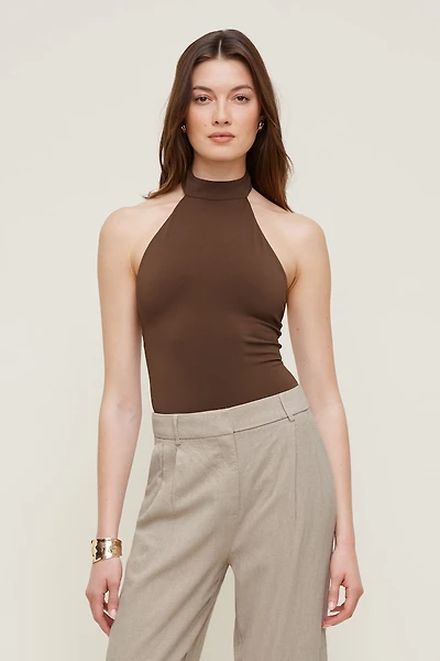 Sculpt Halter Neck Bodysuit