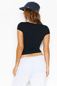 Sleek Plunge T-Shirt