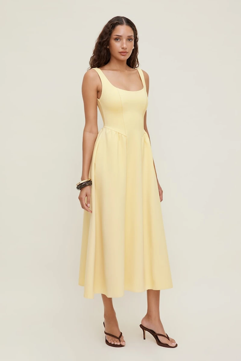 Irina Ponte Midi Dress