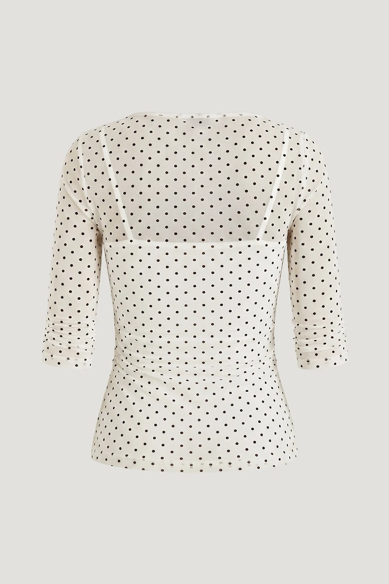 Maude Mesh Top