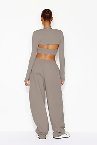 UltraFleece Barrel Leg Sweatpants